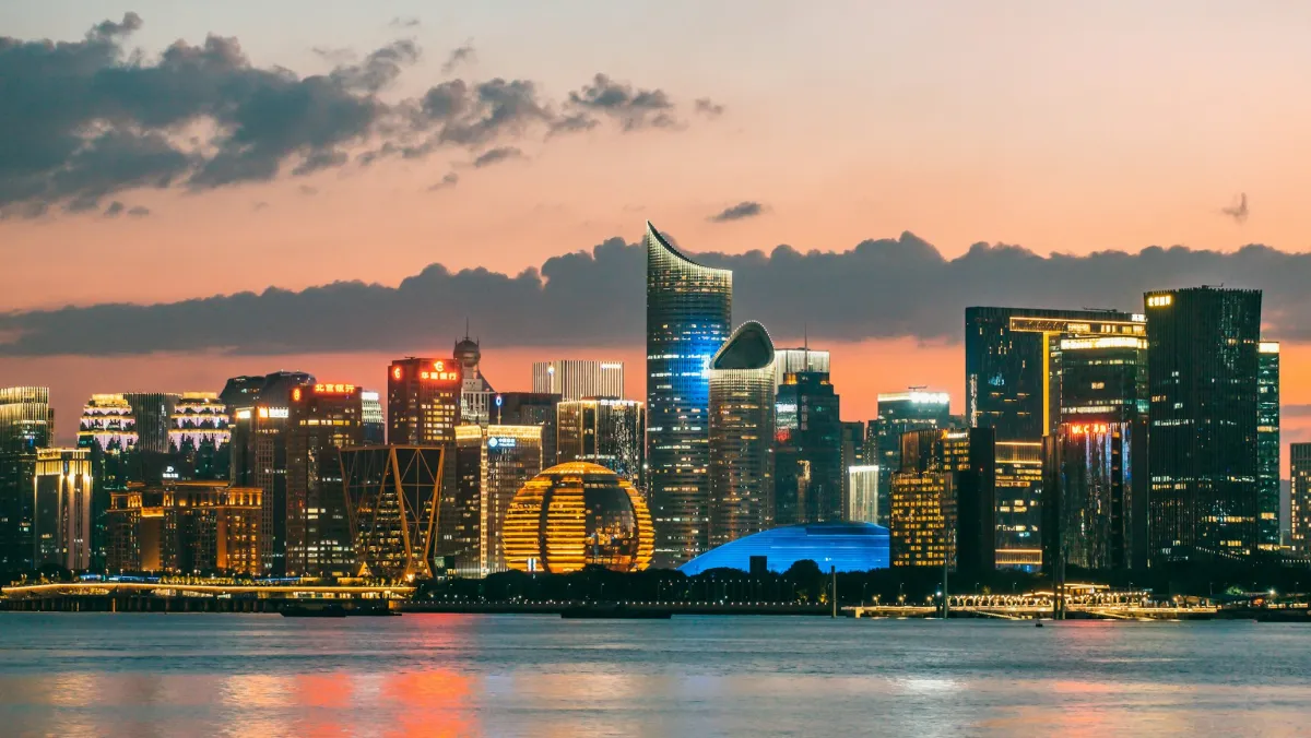 Modern Hangzhou City