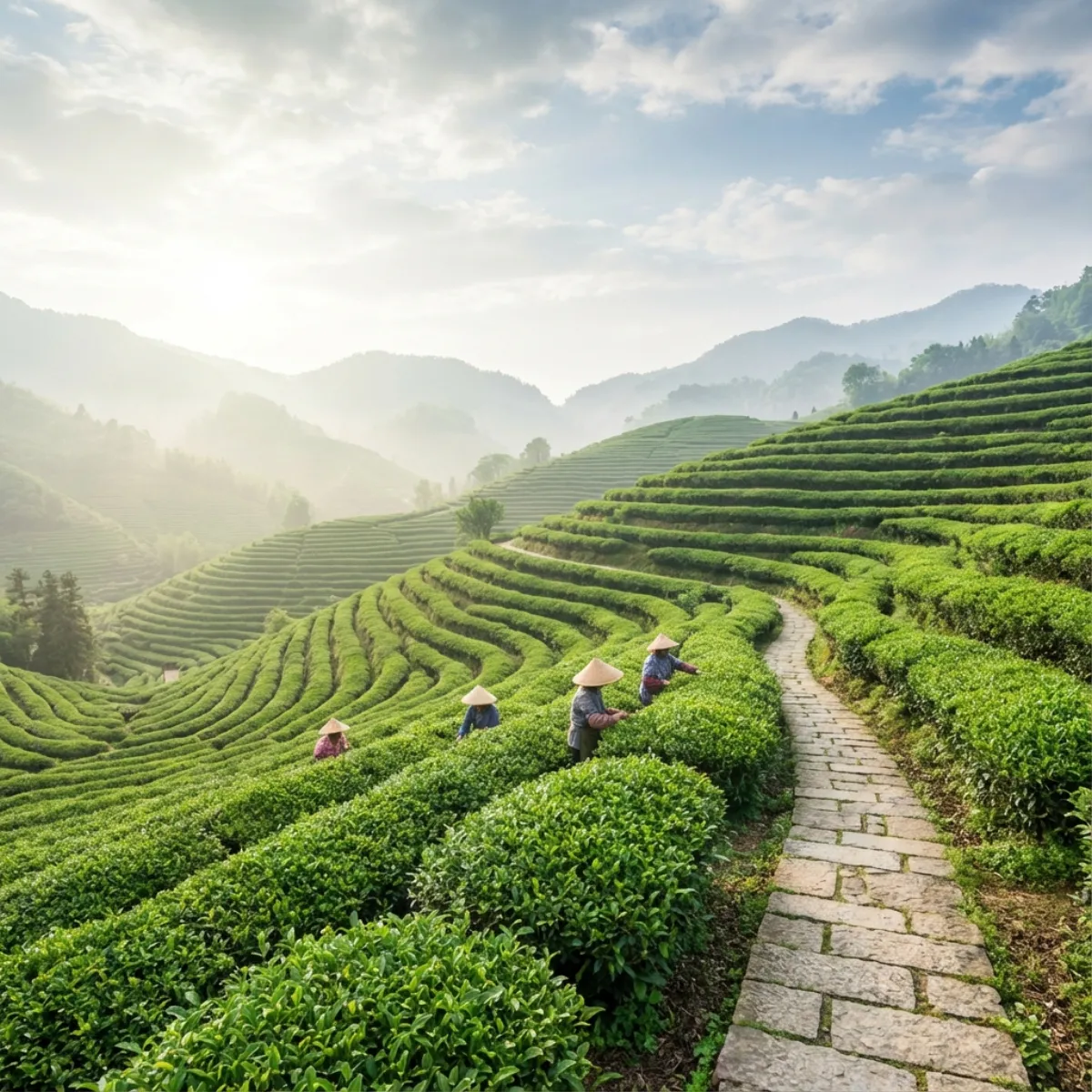 Longjing Tea Plantation